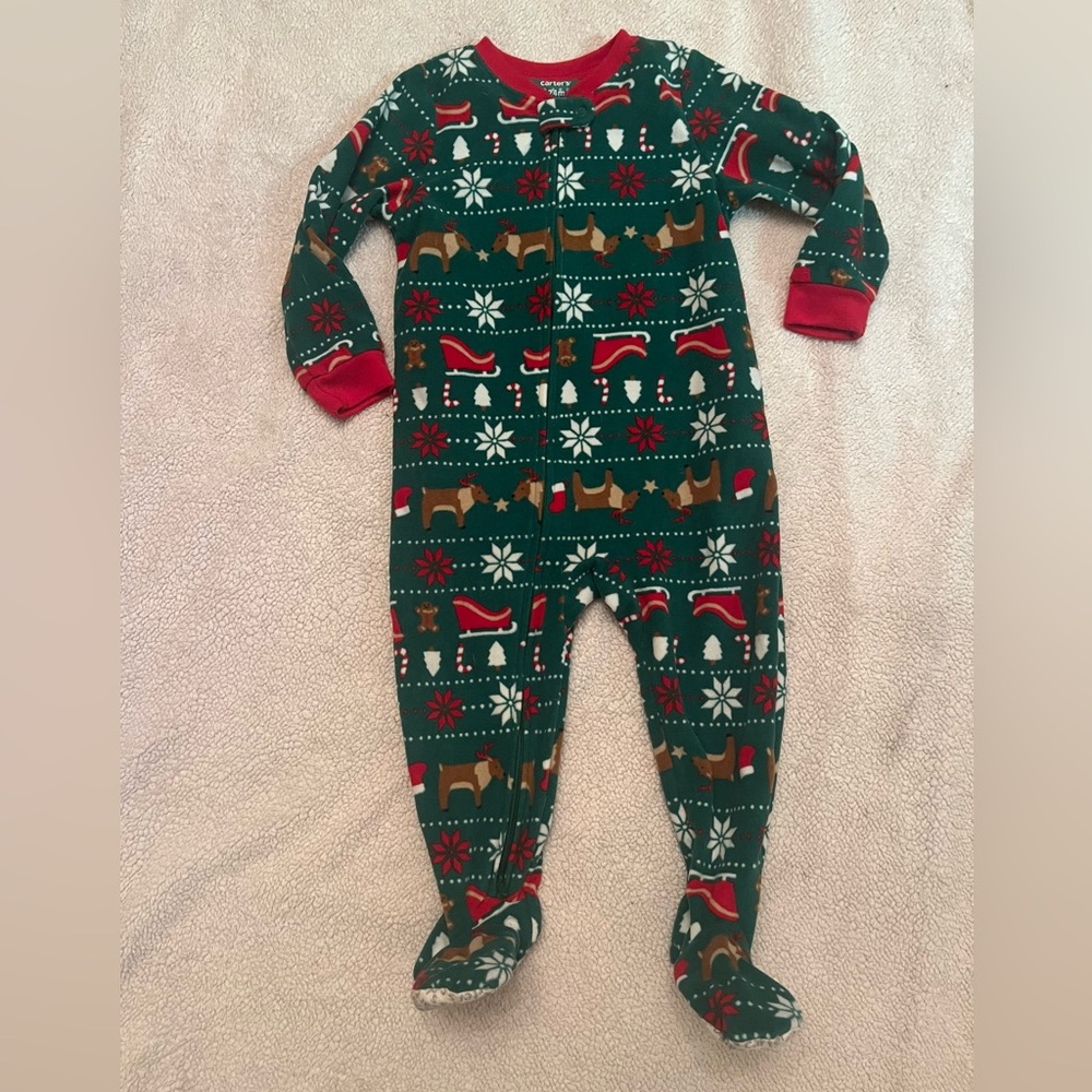 Carter's Winter Onesie Pajamas or Play